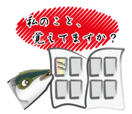 Reencounter of the yellowtail sticker #9205135