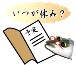 Reencounter of the yellowtail sticker #9205155