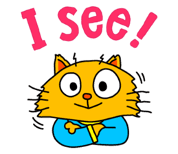 Chat in English with TBS CatChat! sticker #9205225