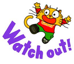 Chat in English with TBS CatChat! sticker #9205237