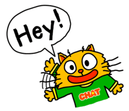 Chat in English with TBS CatChat! sticker #9205245