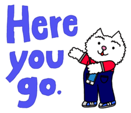 Chat in English with TBS CatChat! sticker #9205246