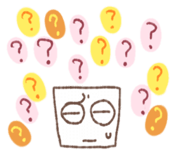 Square tofu sticker #9206063