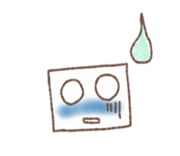 Square tofu sticker #9206086