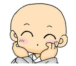 Little young monk part2 sticker #9206266
