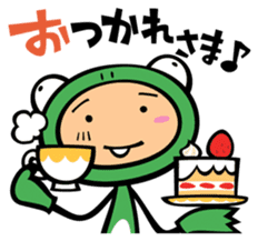 Frog family,Midori&Tachizawa sticker #9206323