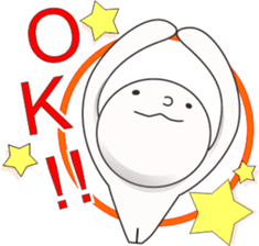 Smiley mascot with a little humor sticker #9207008