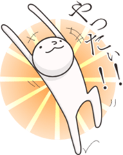 Smiley mascot with a little humor sticker #9207026