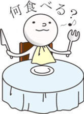 Smiley mascot with a little humor sticker #9207034