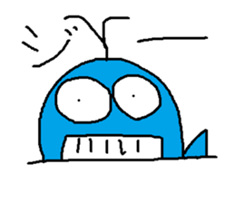 Infant writing word message 8 sticker #9207844