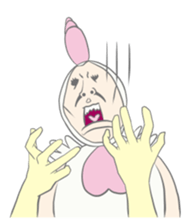 Kawaii rooster sticker #9207908