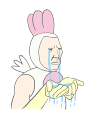 Kawaii rooster sticker #9207917