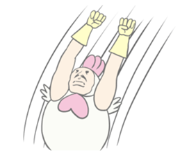 Kawaii rooster sticker #9207918