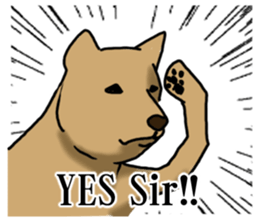 Survival game dog sticker #9208357