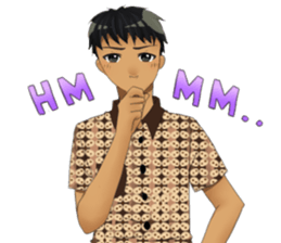 Danu and Kirana: Tour Around Indonesia sticker #9208822