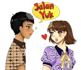Danu and Kirana: Tour Around Indonesia sticker #9208824