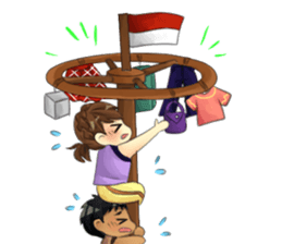 Danu and Kirana: Tour Around Indonesia sticker #9208834