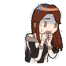 Sticker is girl sticker #9208978