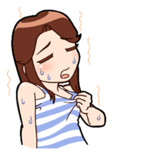 Sticker is girl sticker #9208980