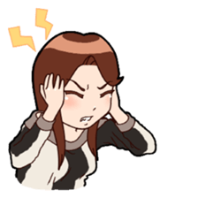 Sticker is girl sticker #9208983