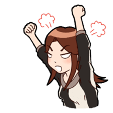 Sticker is girl sticker #9208989