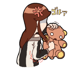 Sticker is girl sticker #9209001