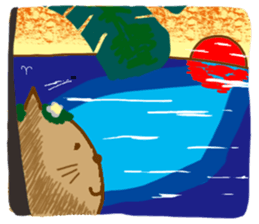 hawaiinyan sticker #9209766