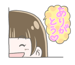 Quarter Girl sticker #9210256