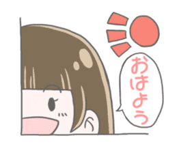 Quarter Girl sticker #9210261