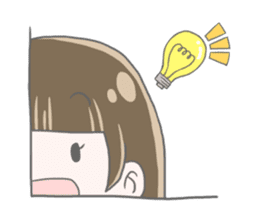 Quarter Girl sticker #9210266