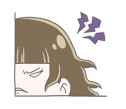 Quarter Girl sticker #9210280