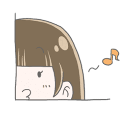 Quarter Girl sticker #9210286