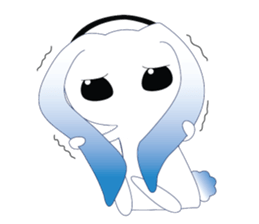 MP3 Bunny sticker #9210333