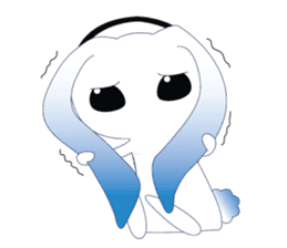 MP3 Bunny sticker #9210333