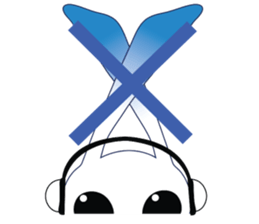 MP3 Bunny sticker #9210337