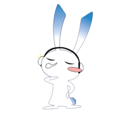MP3 Bunny sticker #9210340
