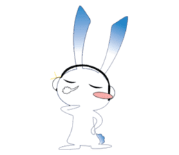 MP3 Bunny sticker #9210340