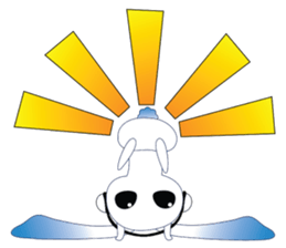 MP3 Bunny sticker #9210348