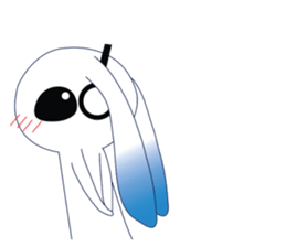 MP3 Bunny sticker #9210353