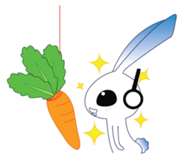 MP3 Bunny sticker #9210355