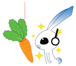 MP3 Bunny sticker #9210355