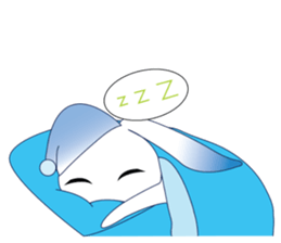 MP3 Bunny sticker #9210362