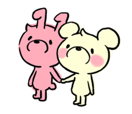 Cream of bear sticker #9210371