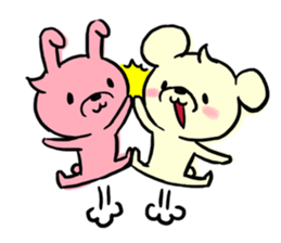 Cream of bear sticker #9210372