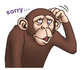 Crazy Funky Monkey sticker #9211022