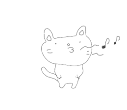 The greenhouse nukunuku cat sticker #9211374