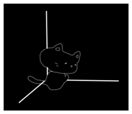 The greenhouse nukunuku cat sticker #9211395