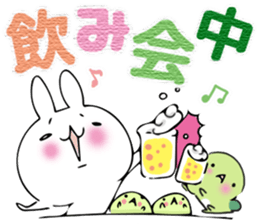 Rabbit&Tortoise.spin-off by peco sticker #9211478