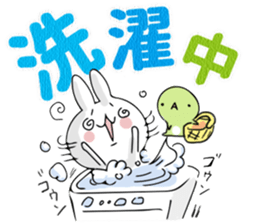 Rabbit&Tortoise.spin-off by peco sticker #9211481