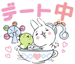 Rabbit&Tortoise.spin-off by peco sticker #9211487